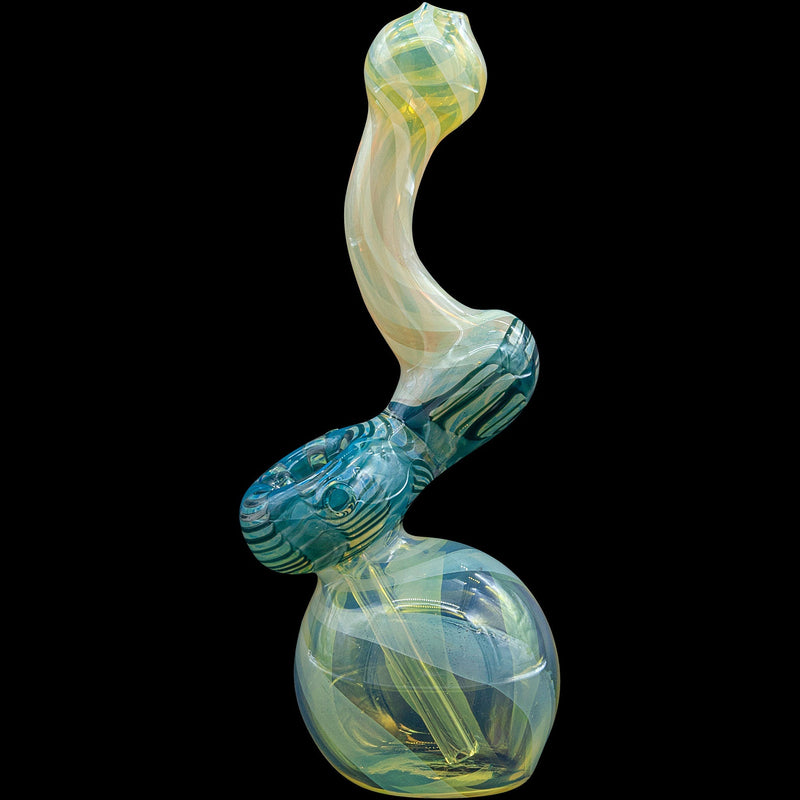 LA Pipes  Rake Bubb Fumed Sherlock Bubbler Pipe (Various Colors) LA Pipes