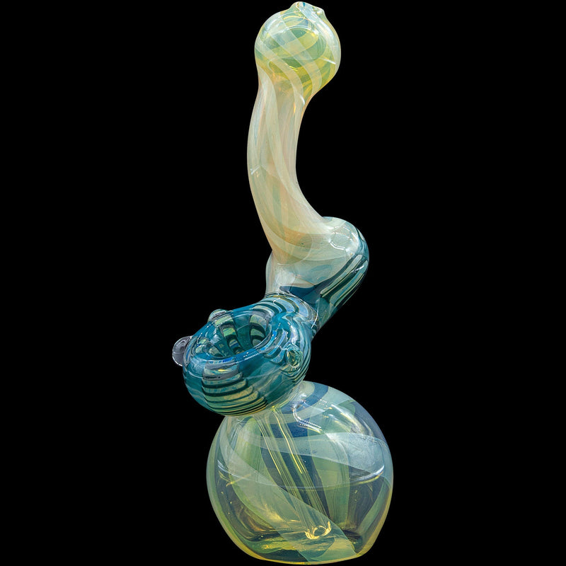 LA Pipes  Rake Bubb Fumed Sherlock Bubbler Pipe (Various Colors) LA Pipes