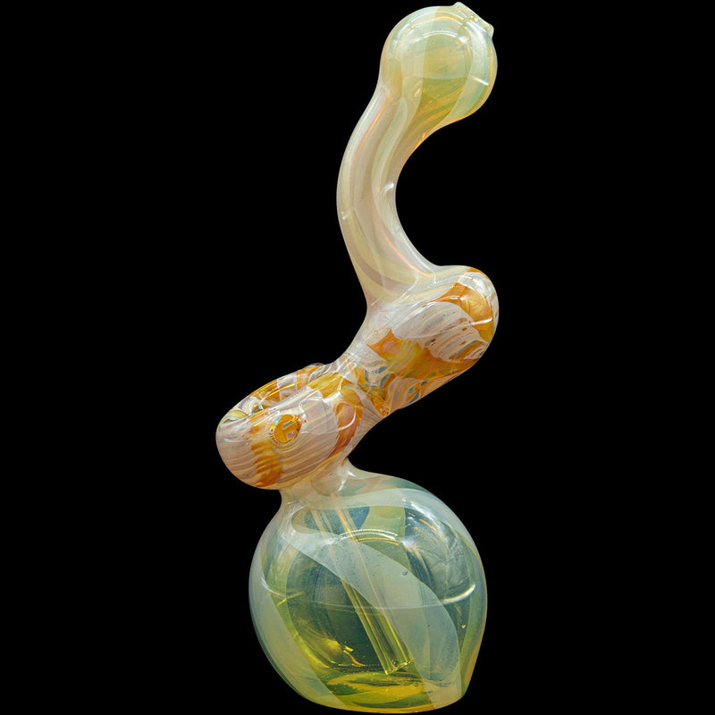 LA Pipes  Rake Bubb Fumed Sherlock Bubbler Pipe (Various Colors) LA Pipes