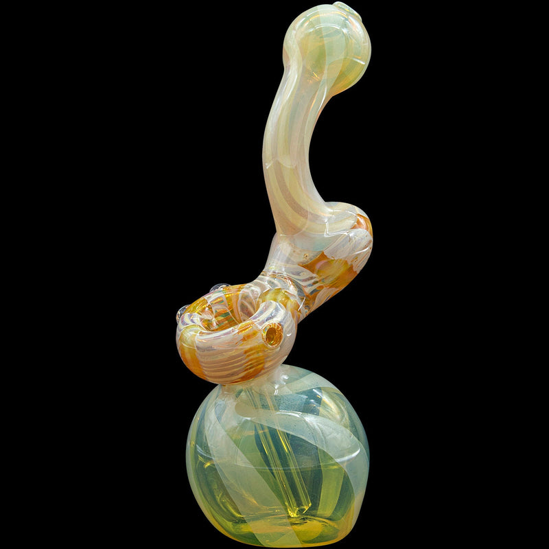 LA Pipes  Rake Bubb Fumed Sherlock Bubbler Pipe (Various Colors) LA Pipes