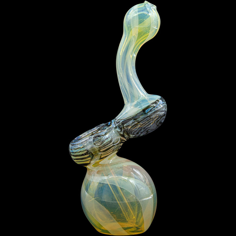 LA Pipes  Rake Bubb Fumed Sherlock Bubbler Pipe (Various Colors) LA Pipes