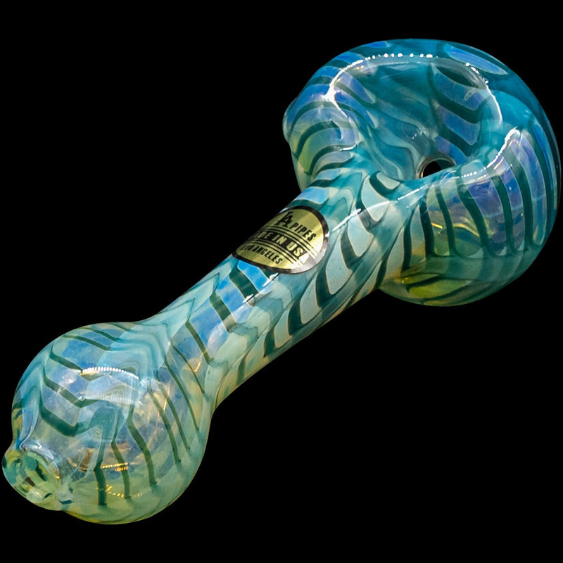 LA Pipes  Raker Glass Spoon Pipe LA Pipes