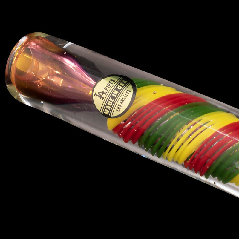 LA Pipes  Rasta Twister Chillum Pipe LA Pipes