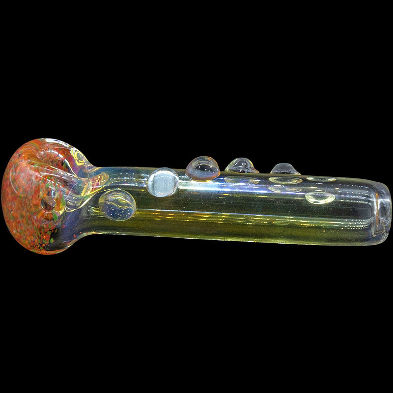 LA Pipes  Razorback Silver Fumed Mini Spoon (Various Colors) LA Pipes