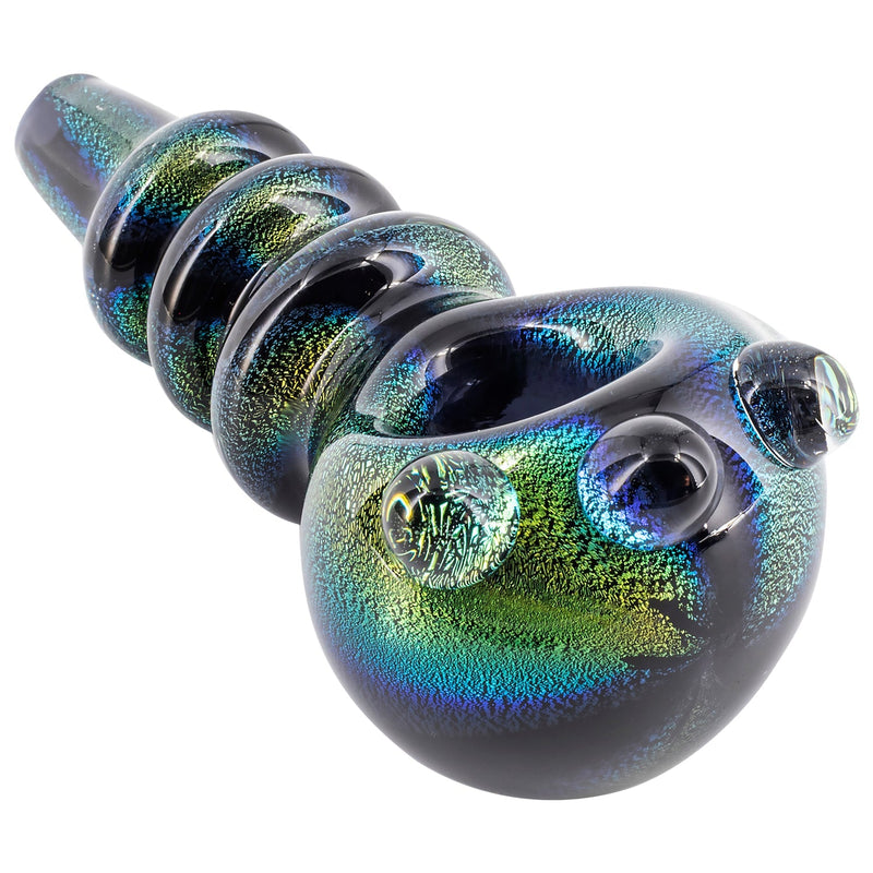 LA Pipes  Ringed Maria Dichro Spoon Pipe LA Pipes