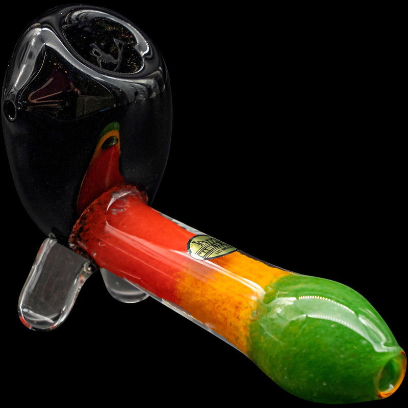 LA Pipes  Sattdown Rasta Sherlock Glass Pipe LA Pipes