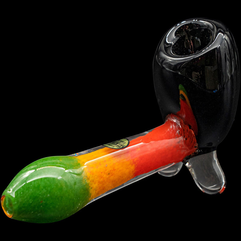 LA Pipes  Sattdown Rasta Sherlock Glass Pipe LA Pipes