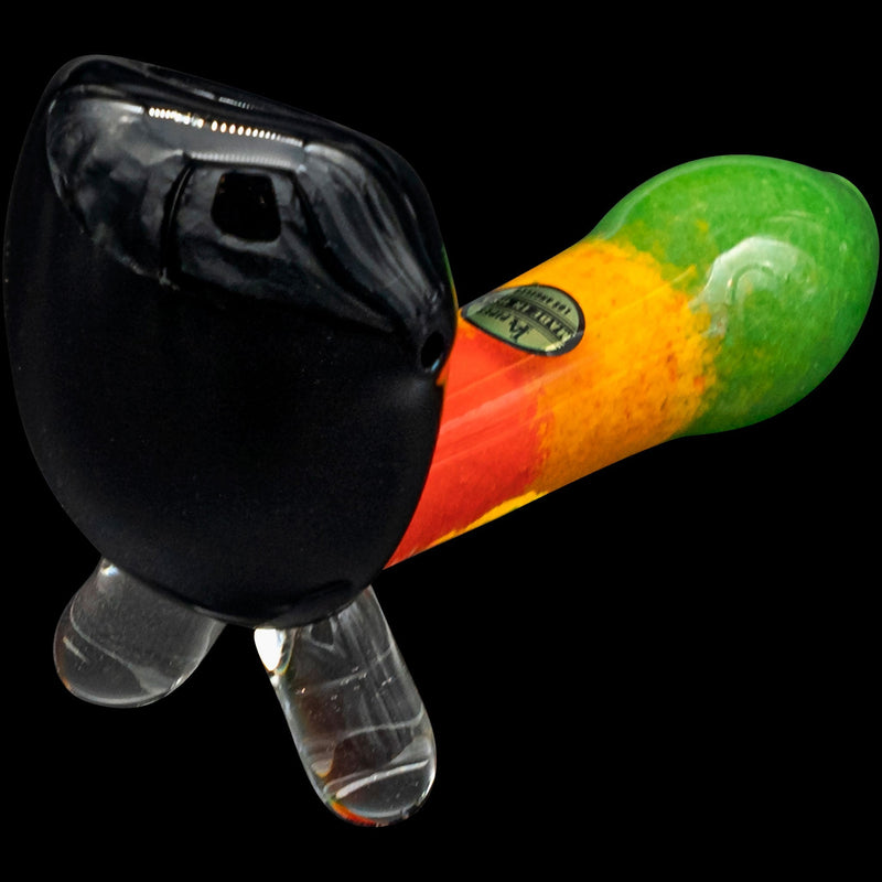 LA Pipes  Sattdown Rasta Sherlock Glass Pipe LA Pipes