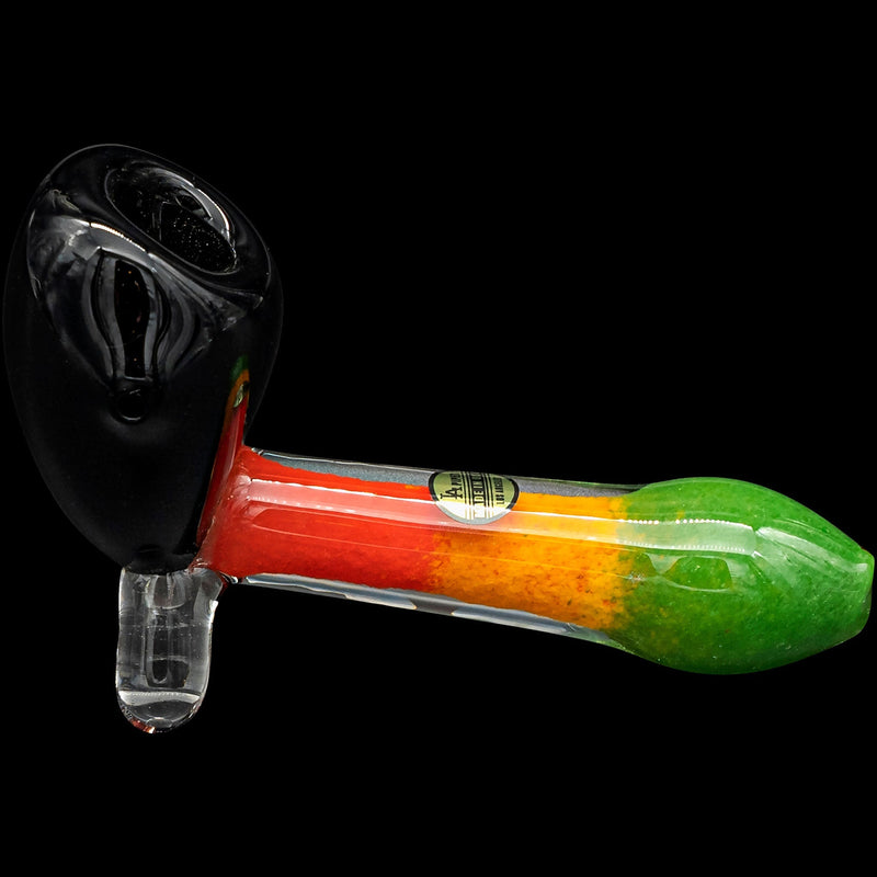 LA Pipes  Sattdown Rasta Sherlock Glass Pipe LA Pipes