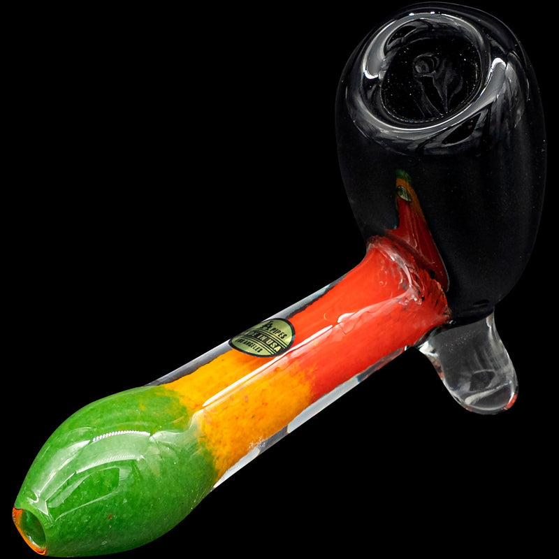 LA Pipes  Sattdown Rasta Sherlock Glass Pipe LA Pipes