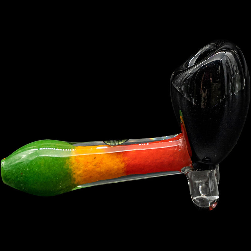 LA Pipes  Sattdown Rasta Sherlock Glass Pipe LA Pipes