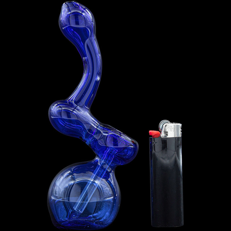 LA Pipes  Sherbub Glass Sherlock Bubbler Pipe (Various Colors) LA Pipes