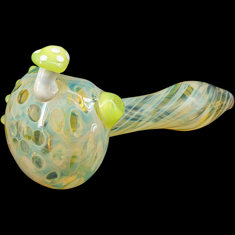 LA Pipes  Shrooming Mushroom Head Color-Changing Spoon LA Pipes