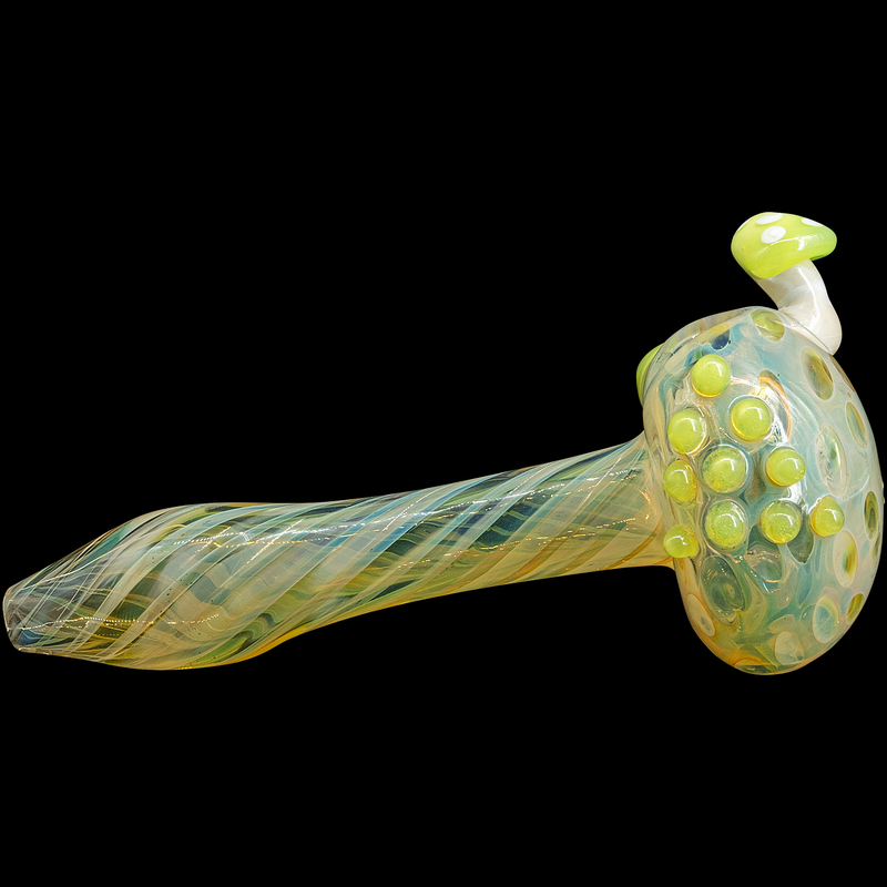 LA Pipes  Shrooming Mushroom Head Color-Changing Spoon LA Pipes