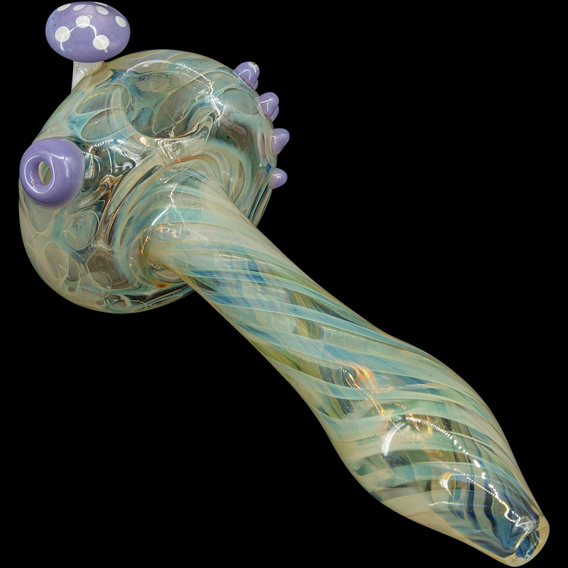 LA Pipes  Shrooming Mushroom Head Color-Changing Spoon LA Pipes