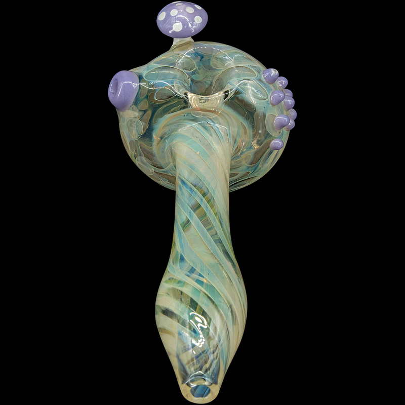 LA Pipes  Shrooming Mushroom Head Color-Changing Spoon LA Pipes