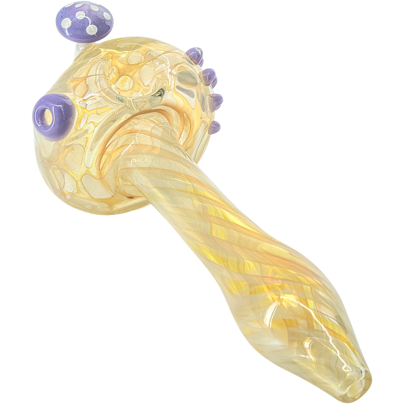 LA Pipes  Shrooming Mushroom Head Color-Changing Spoon LA Pipes