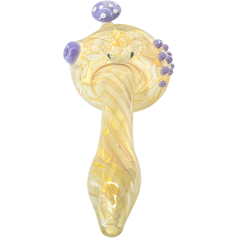 LA Pipes  Shrooming Mushroom Head Color-Changing Spoon LA Pipes