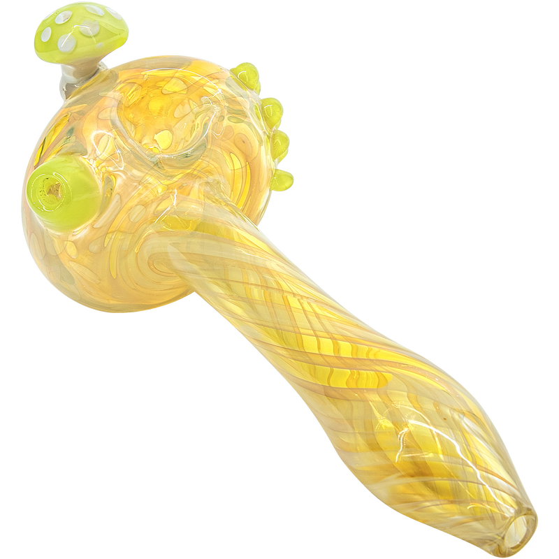 LA Pipes  Shrooming Mushroom Head Color-Changing Spoon LA Pipes