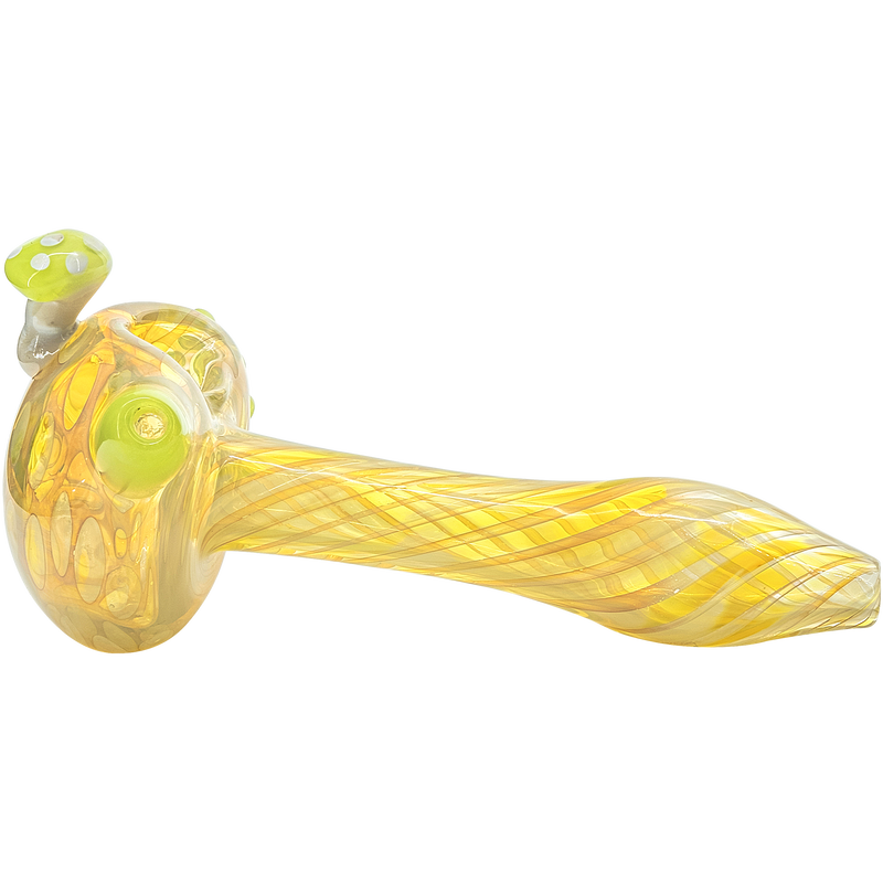 LA Pipes  Shrooming Mushroom Head Color-Changing Spoon LA Pipes