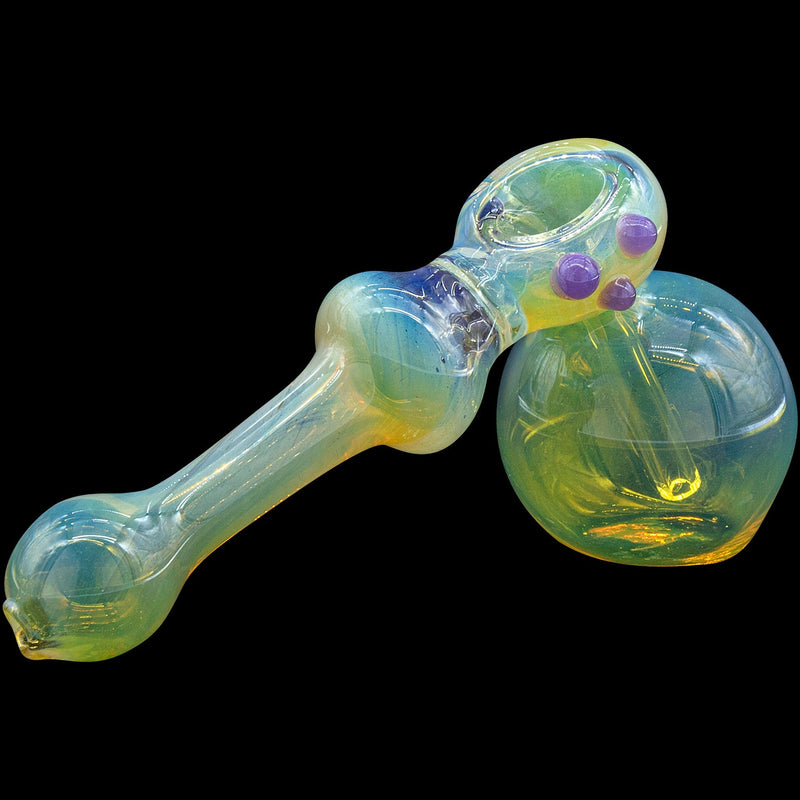 LA Pipes  Silver Hammer Fumed Hammer Bubbler Pipe (Various Colors) LA Pipes