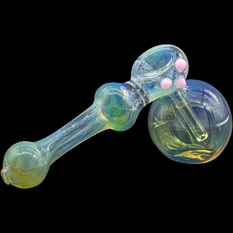 LA Pipes  Silver Hammer Fumed Hammer Bubbler Pipe (Various Colors) LA Pipes