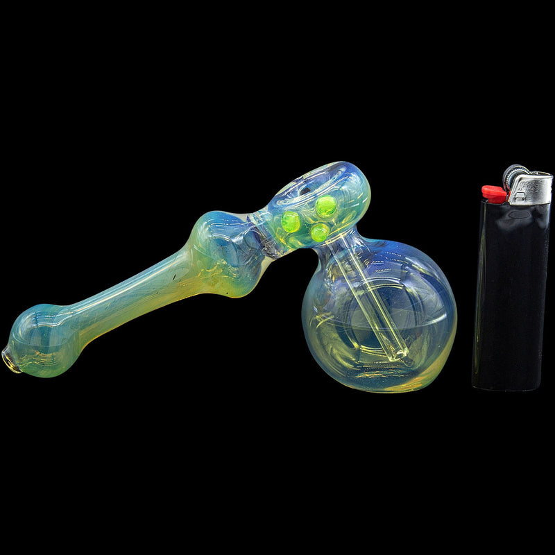 LA Pipes  Silver Hammer Fumed Hammer Bubbler Pipe (Various Colors) LA Pipes