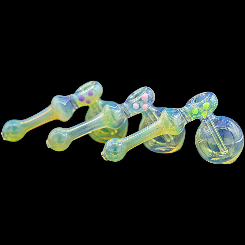 LA Pipes  Silver Hammer Fumed Hammer Bubbler Pipe (Various Colors) LA Pipes