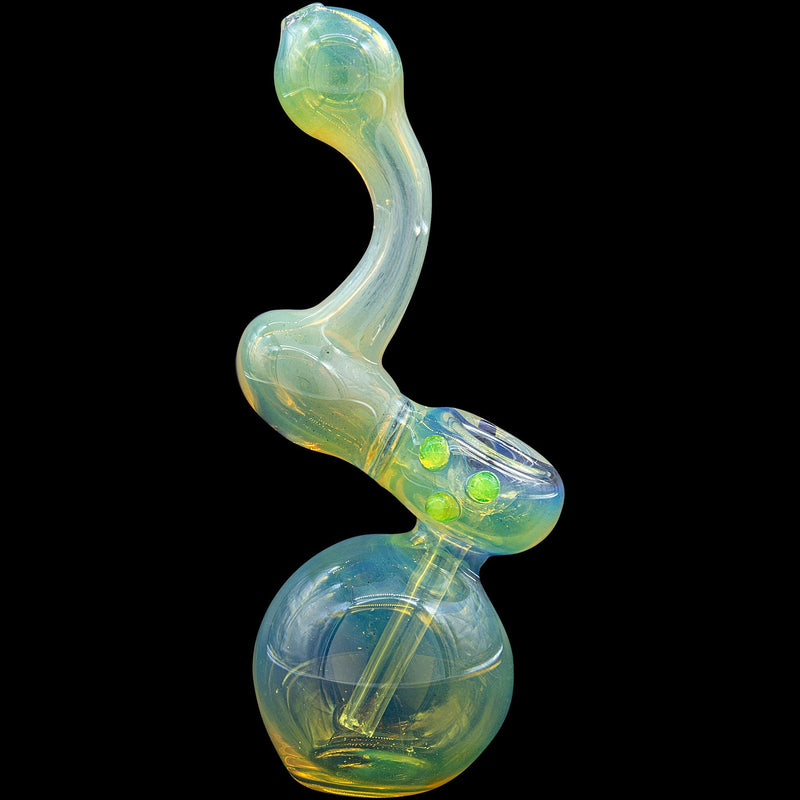 LA Pipes  Silver Sherlock Fumed Sherlock Bubbler Pipe (Various Colors) LA Pipes