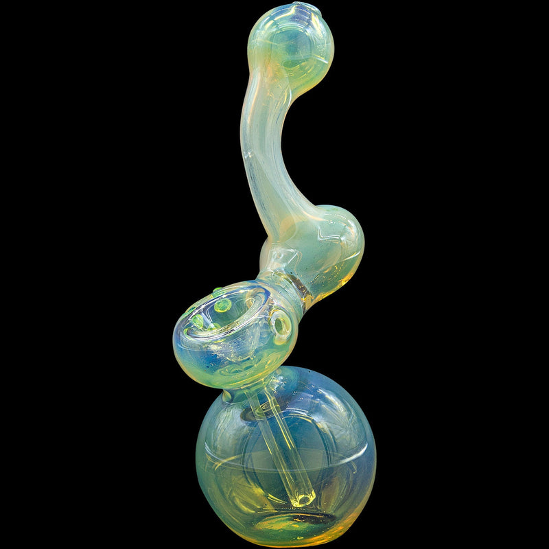 LA Pipes  Silver Sherlock Fumed Sherlock Bubbler Pipe (Various Colors) LA Pipes