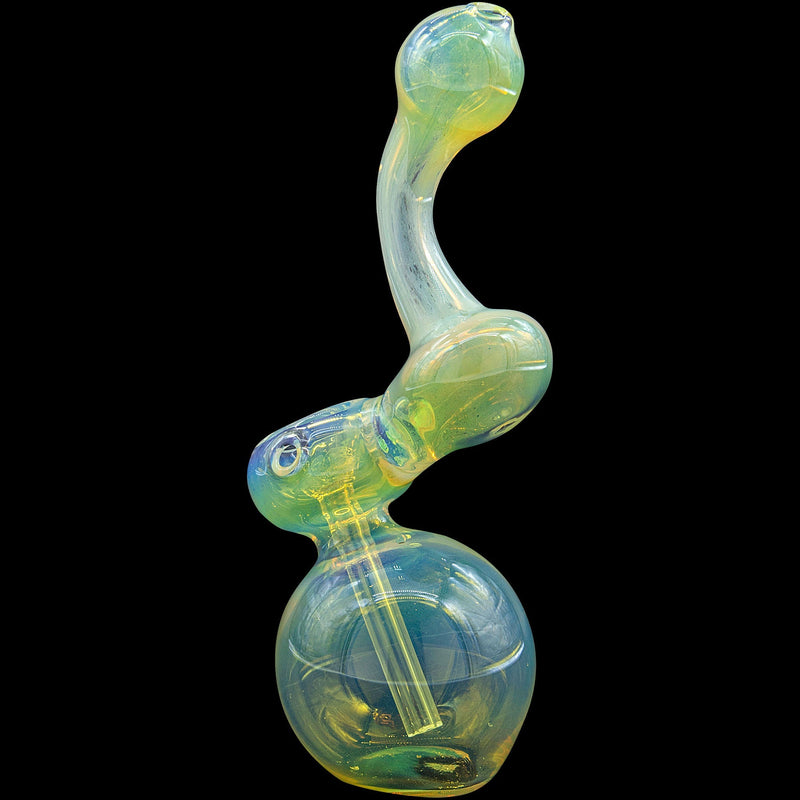 LA Pipes  Silver Sherlock Fumed Sherlock Bubbler Pipe (Various Colors) LA Pipes