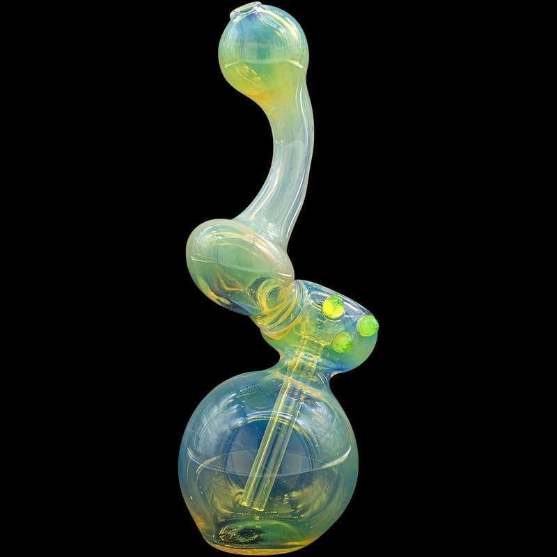 LA Pipes  Silver Sherlock Fumed Sherlock Bubbler Pipe (Various Colors) LA Pipes