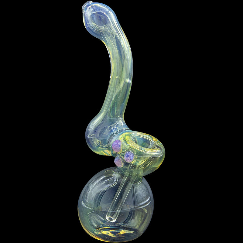 LA Pipes  Silver Sherlock Fumed Sherlock Bubbler Pipe (Various Colors) LA Pipes