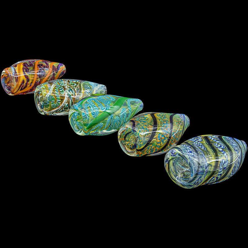 LA Pipes  Skipping Stone Inside-Out Chillum LA Pipes