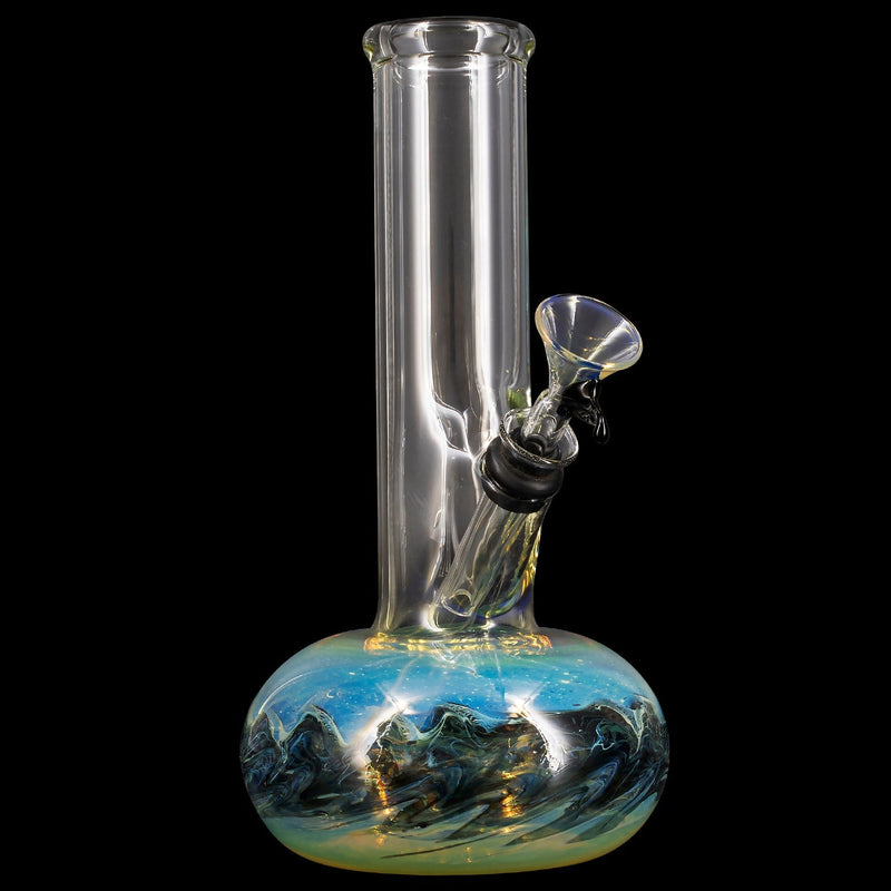 LA Pipes  Smoke Signals Buoy Fumed Base Bong LA Pipes