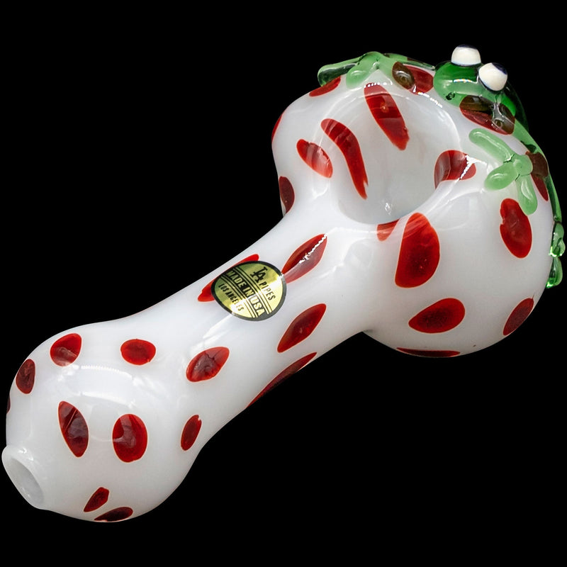 LA Pipes  Spotted Poison Frog Spoon Glass Pipe LA Pipes