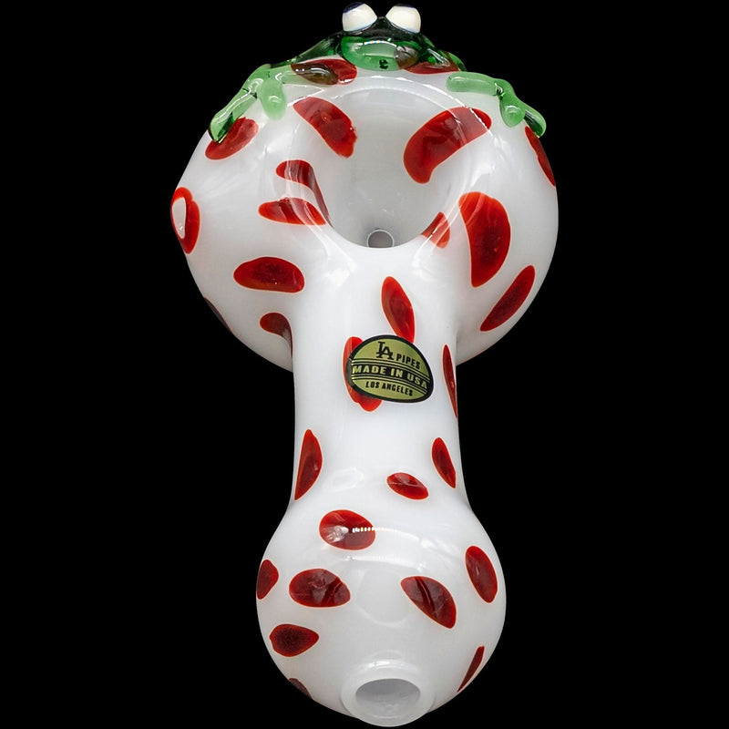 LA Pipes  Spotted Poison Frog Spoon Glass Pipe LA Pipes