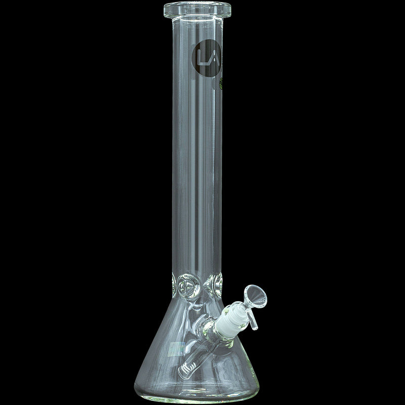 LA Pipes  Squared Up Heavy 9mm Thick Beaker Bong LA Pipes