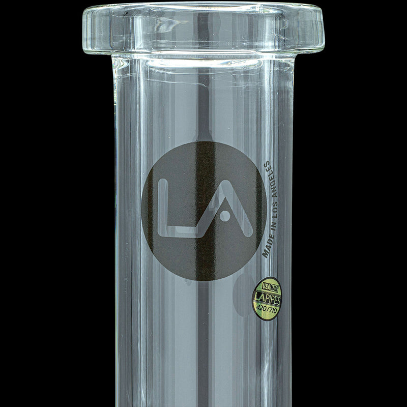 LA Pipes  Squared Up Heavy 9mm Thick Beaker Bong LA Pipes