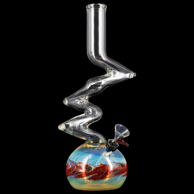 LA Pipes  Switchback Bubble Base Bong LA Pipes