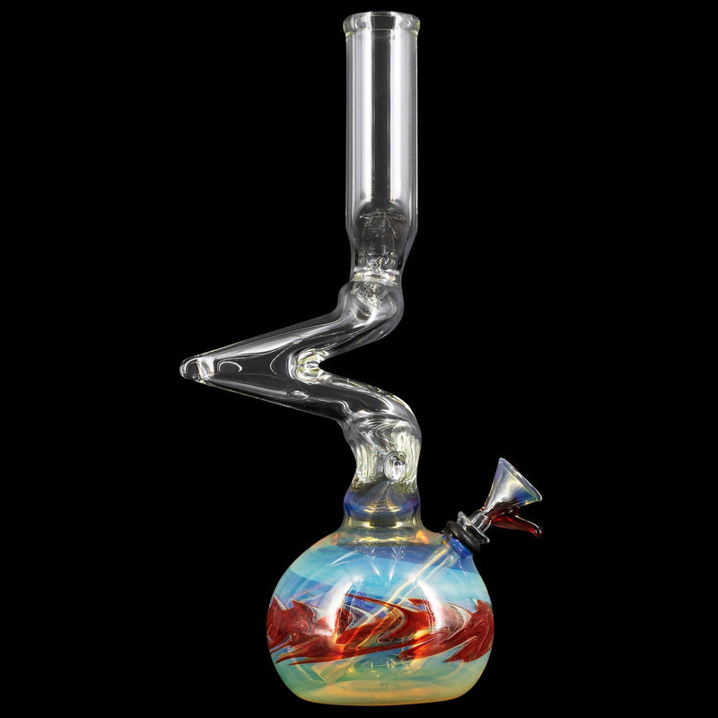 LA Pipes  Switchback Bubble Base Bong LA Pipes