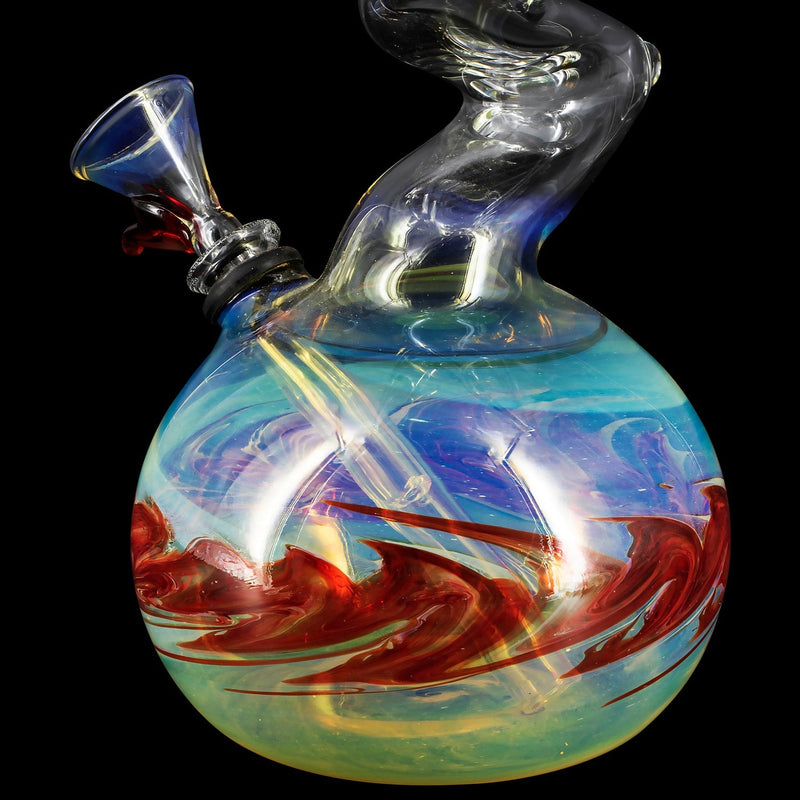 LA Pipes  Switchback Bubble Base Bong LA Pipes