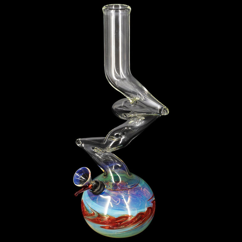 LA Pipes  Switchback Bubble Base Bong LA Pipes