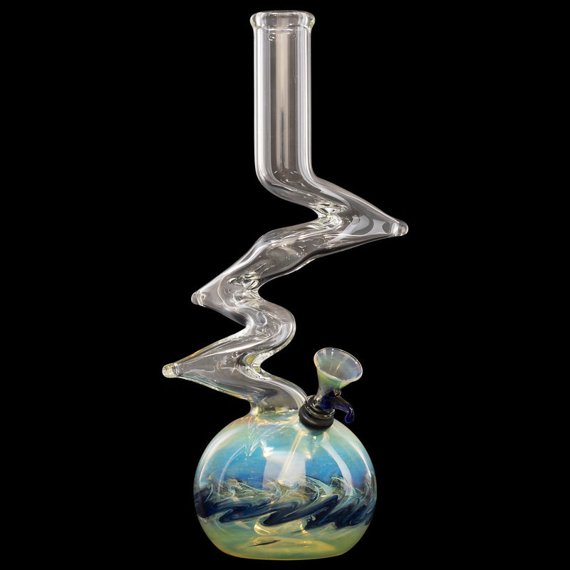 LA Pipes  Switchback Bubble Base Bong LA Pipes