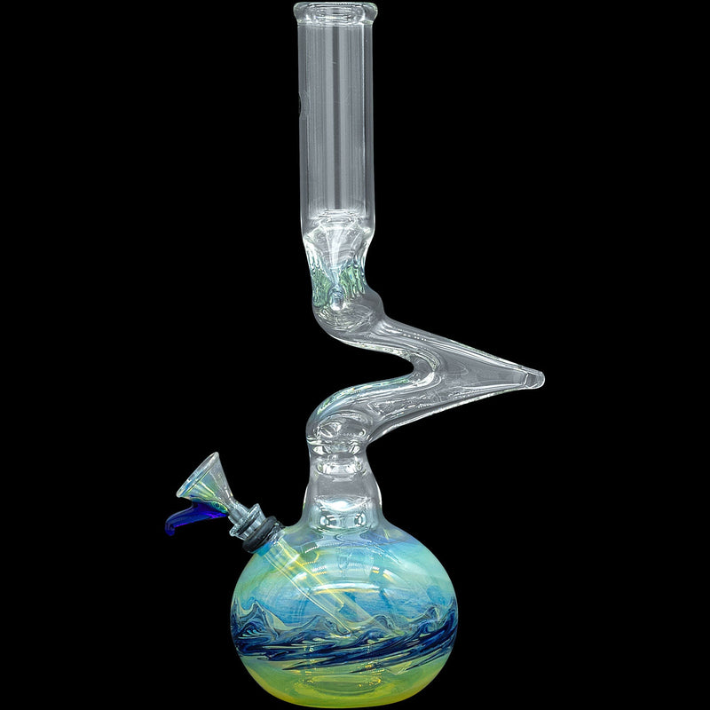 LA Pipes  Switchback Bubble Base Bong LA Pipes