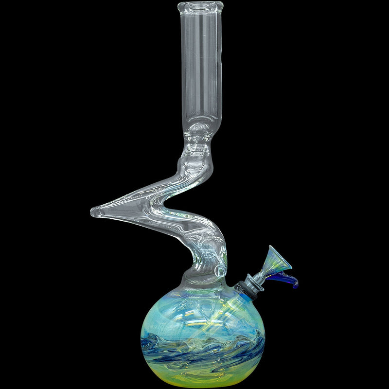 LA Pipes  Switchback Bubble Base Bong LA Pipes