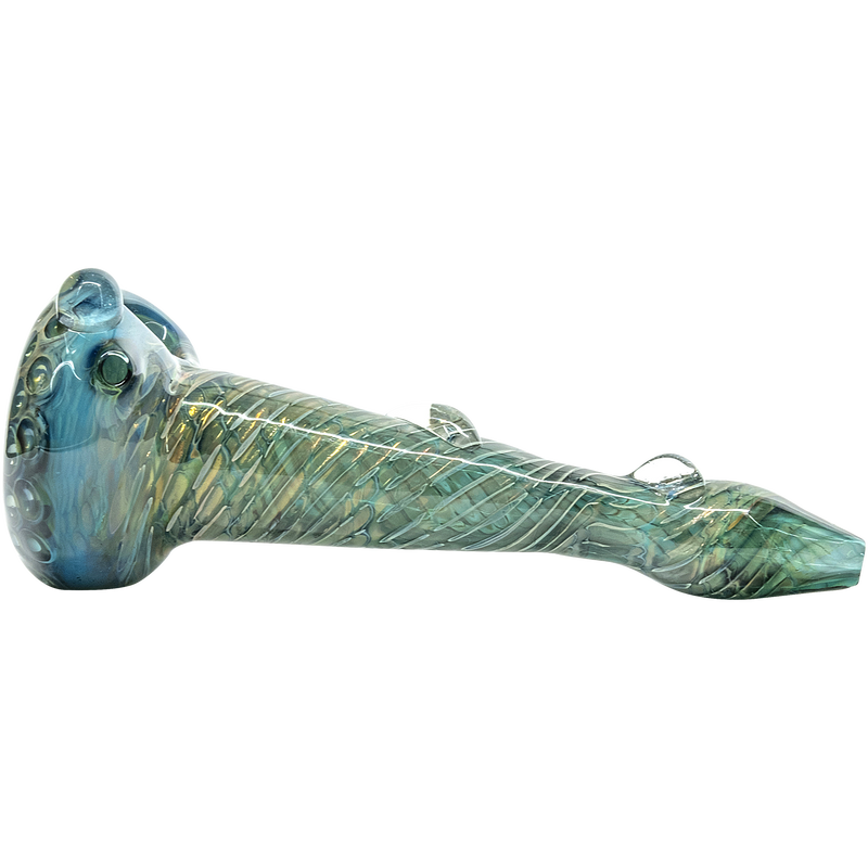 LA Pipes  The Abyss Oil-Drop Honeycomb Head Glass Spoon Pipes LA Pipes