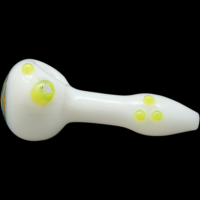 LA Pipes  The Wormhole Wig-Wag Reversal Ivory Spoon Pipe LA Pipes