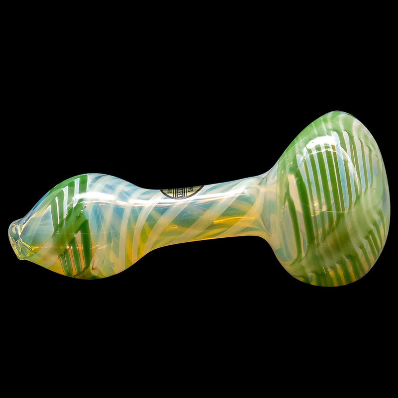 LA Pipes  Twisty Cane Spoon Glass Pipe (Various Colors) LA Pipes