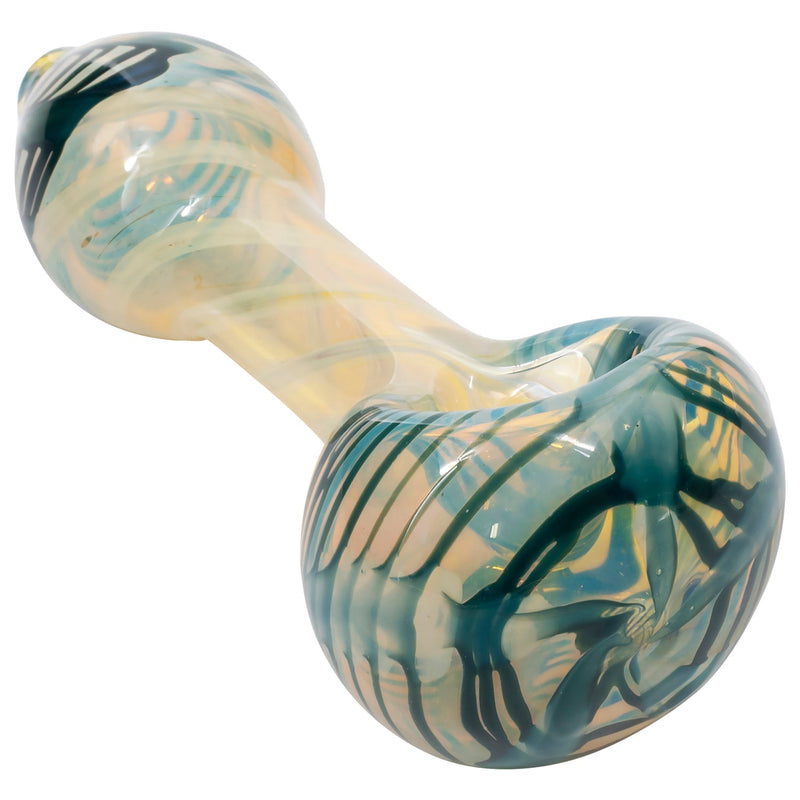 LA Pipes  Twisty Cane Spoon Glass Pipe (Various Colors) LA Pipes